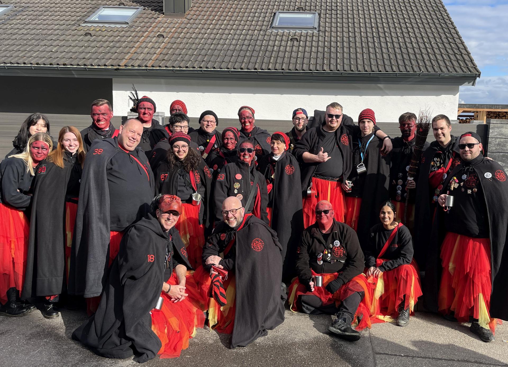 Gruppenbild Fachsenfelder Schlosshexen