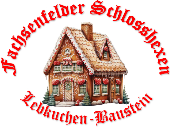 Logo Fachsenfelder Schlosshexen Lebkuchen-Baustein