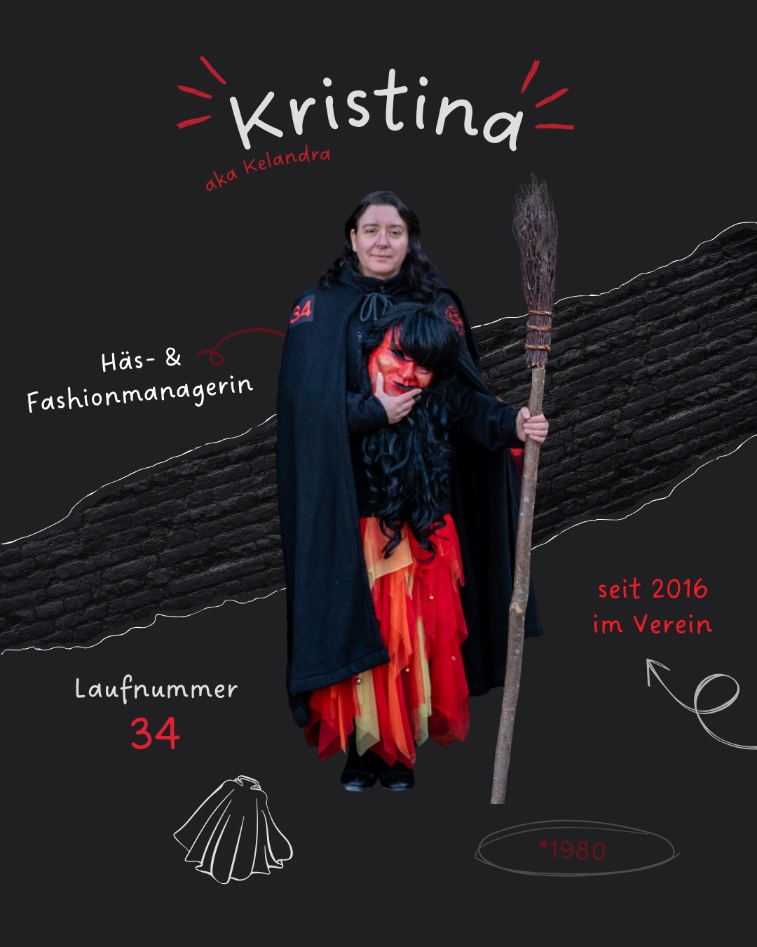 Häs- und Fashionmanagerin: Kristina