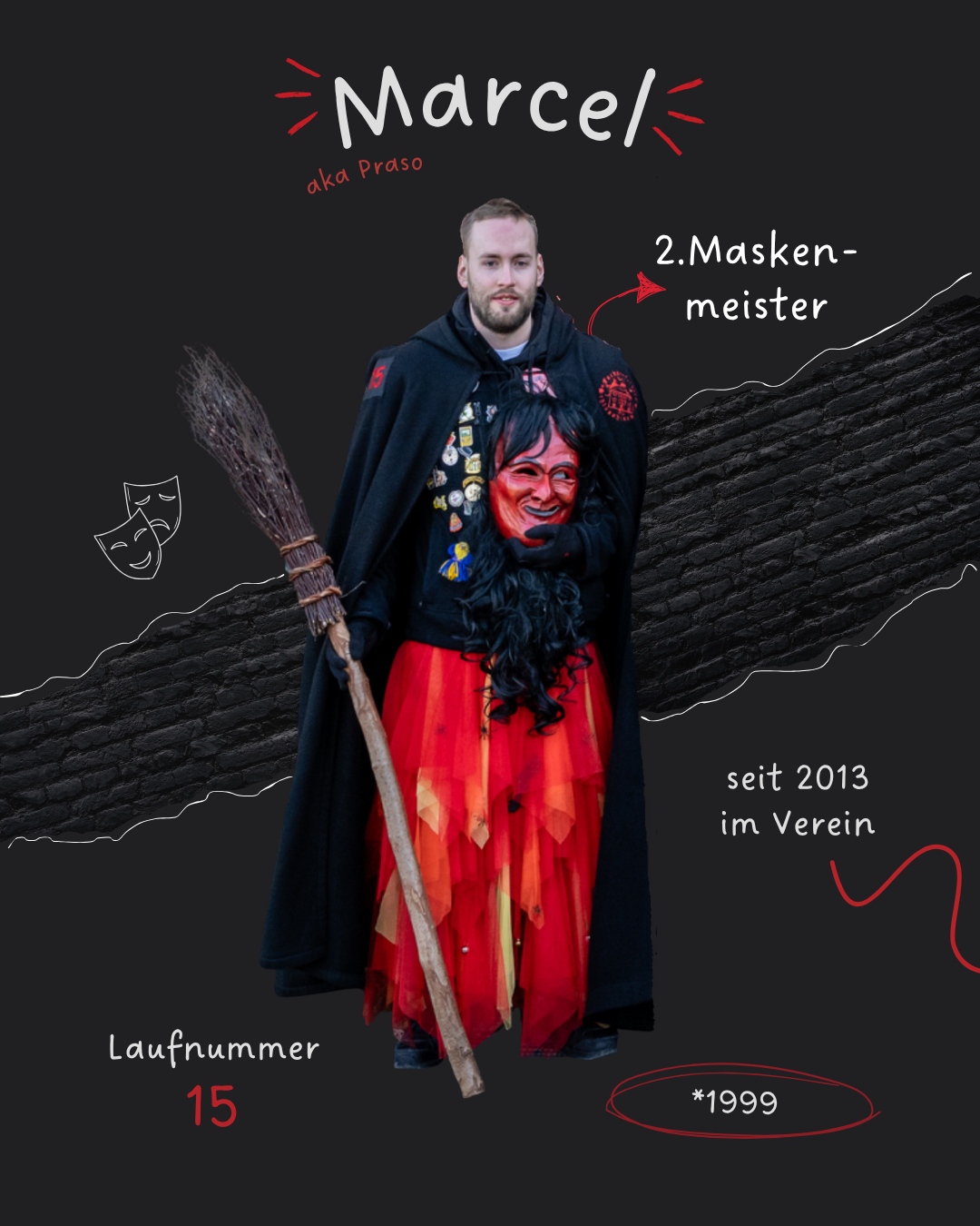 2. Maskenmeister: Marcel